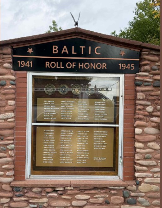 The Baltic Roll of Honor 1941-1945 memorial
